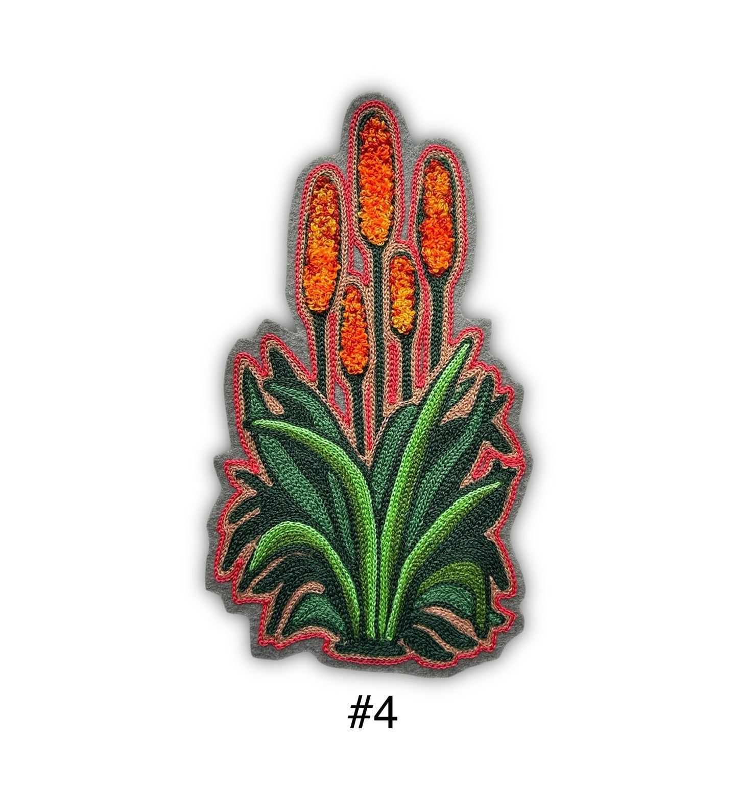 Red Hot Poker Patch - 1 of 1 Samples