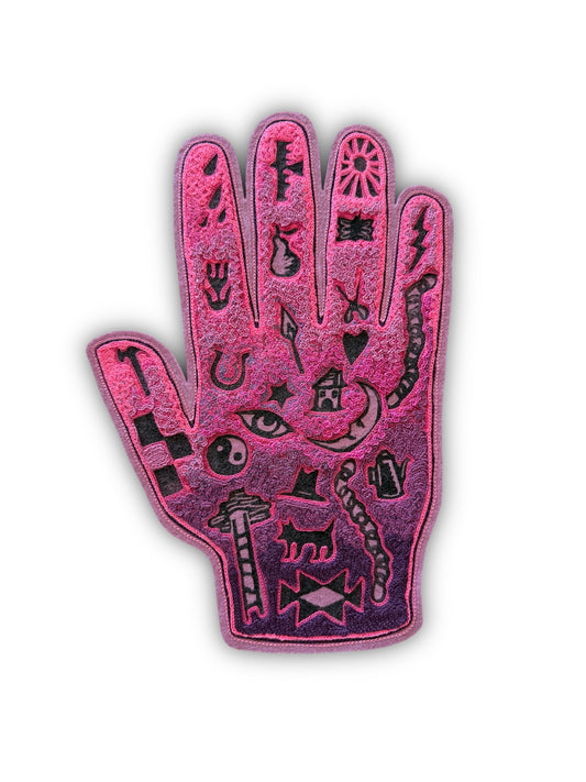 Magic Hand Backpatch Pink Purple 04