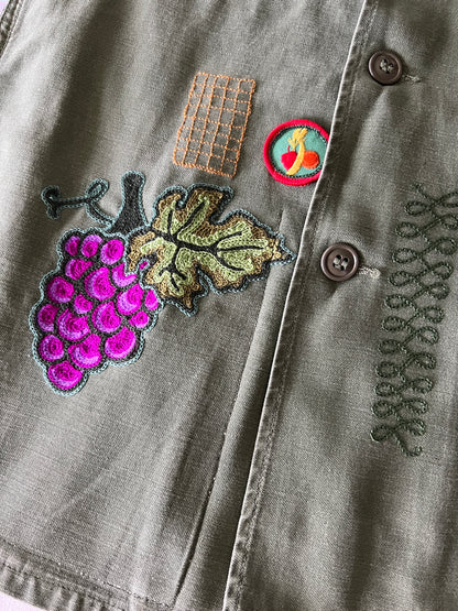 Vintage Military Shirt - Mirror Ponies