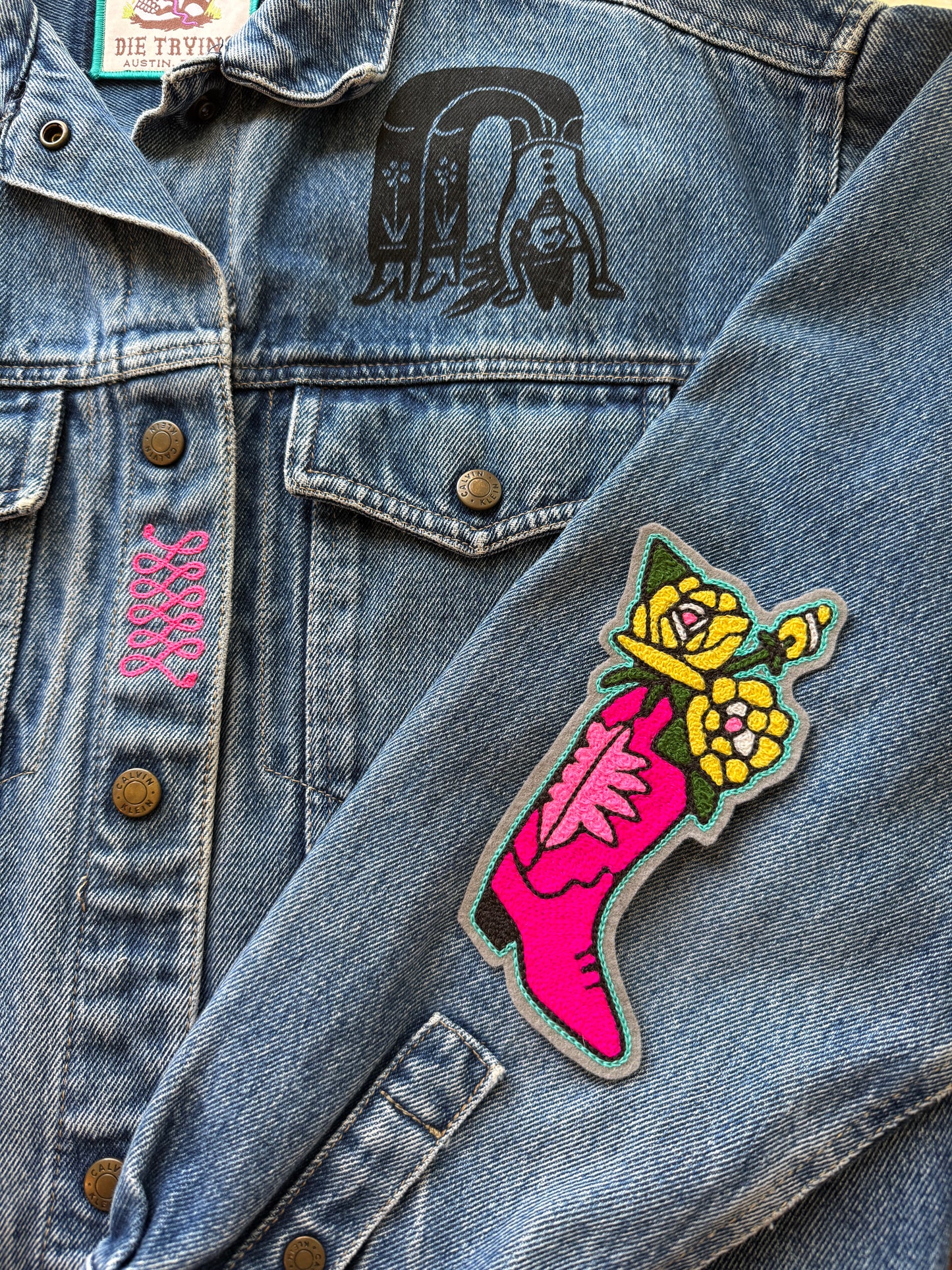Boot Blooms Patch