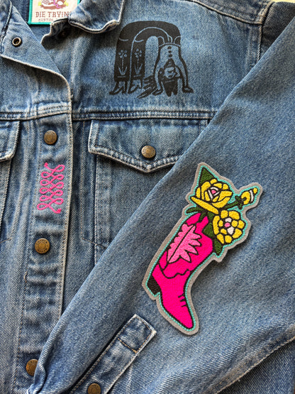 Boot Blooms Patch