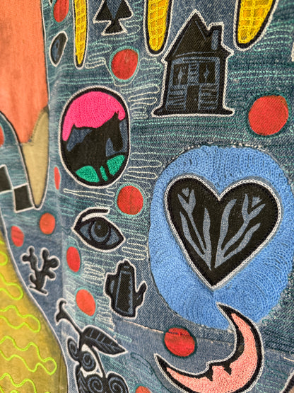 Magic Hand Mixed Media Wall Hanging