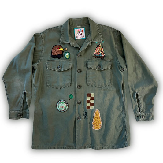 Vintage Military Shirt - Hawk Eye