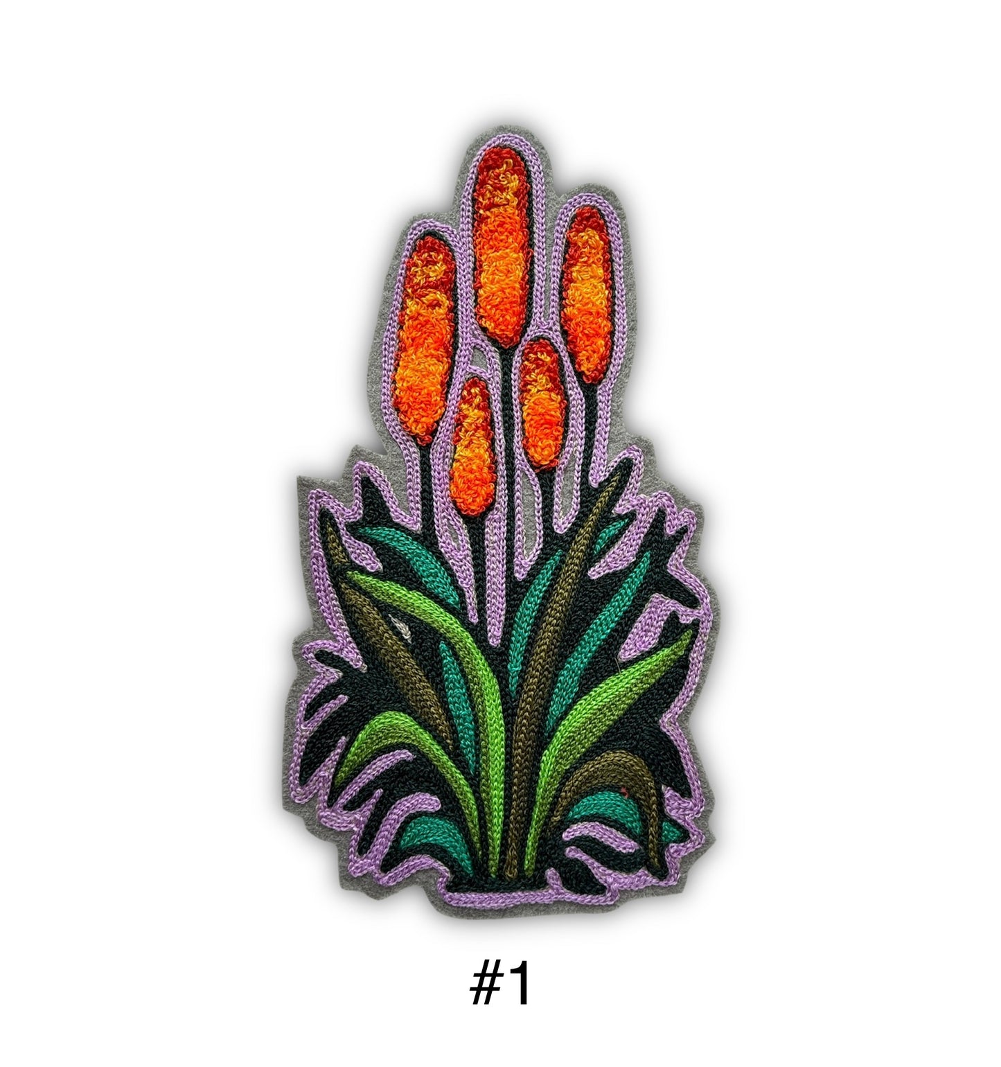 Red Hot Poker Patch - 1 of 1 Samples