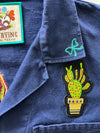 Vintage French Chore Coat - Big Happy Sun