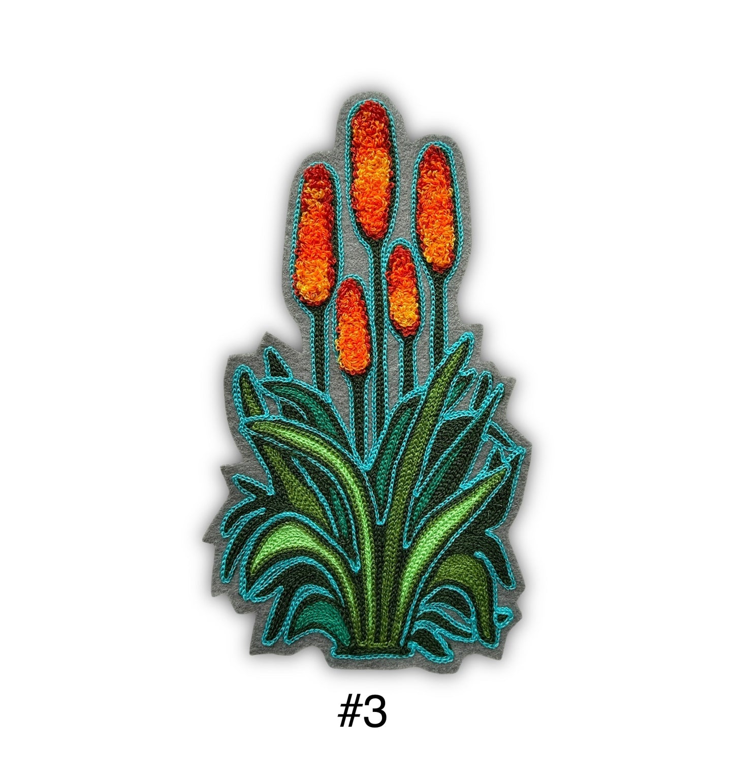 Red Hot Poker Patch - 1 of 1 Samples