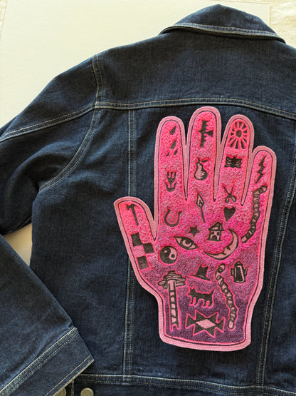 Magic Hand Backpatch Pink Purple 04