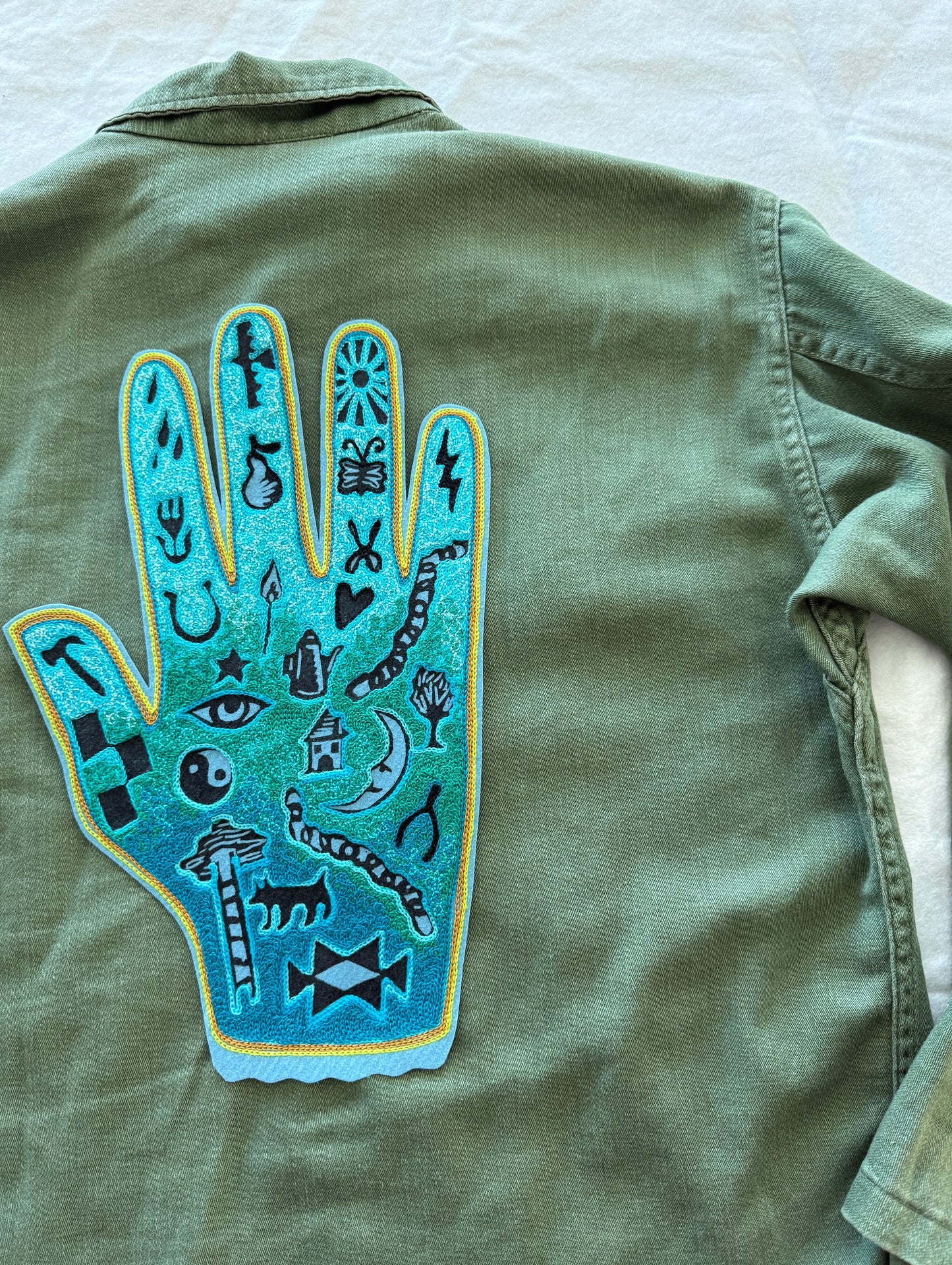 Magic Hand Backpatch - Blues