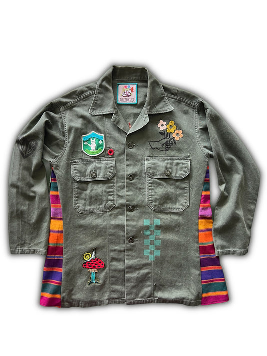 Vintage Military Shirt - Serape Sun