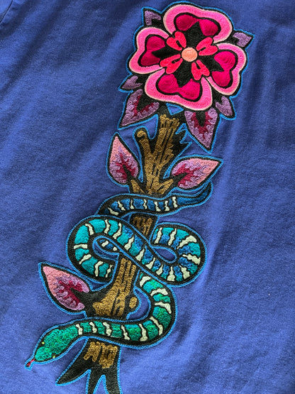 Vintage Chore Coat - Snake Bloom