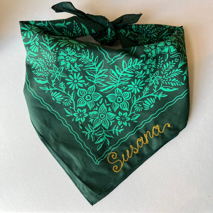 Aster Bandana - Dark Green