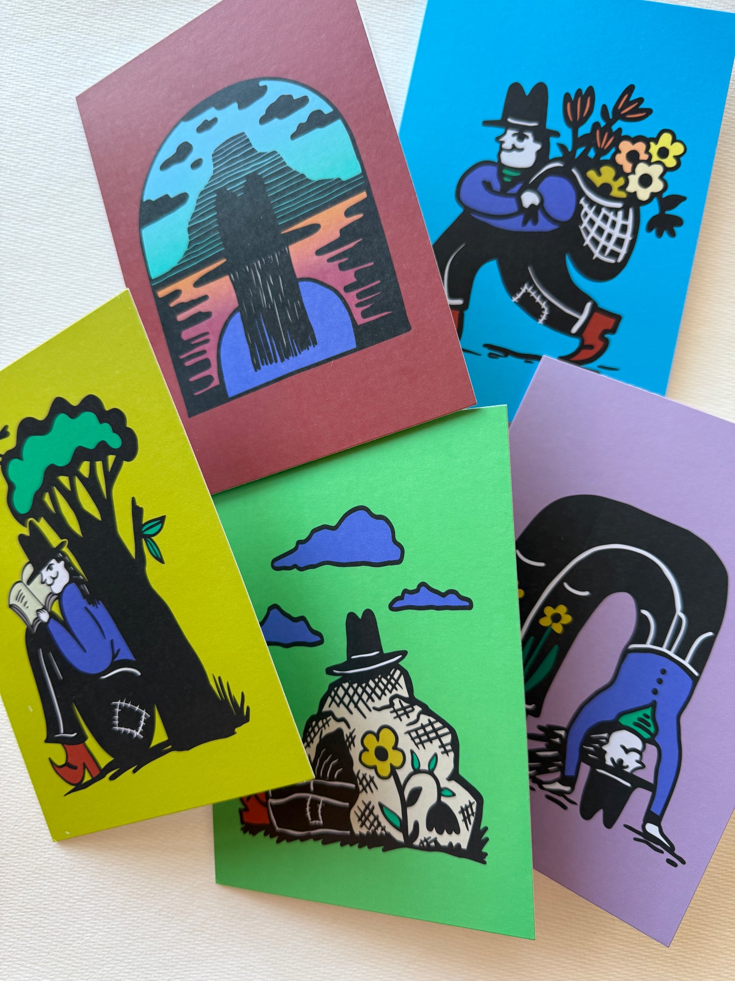 Greeting Card 5 Pack Set