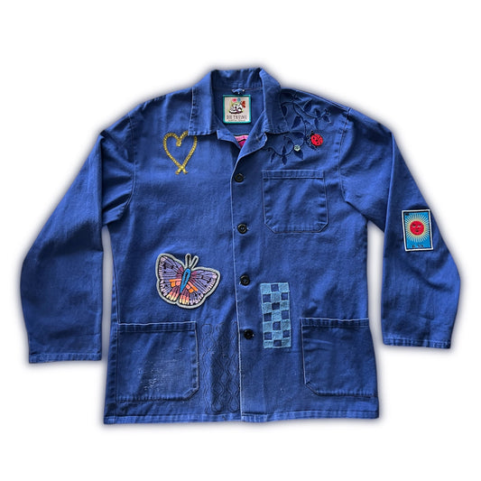 Vintage Chore Coat - Snake Bloom