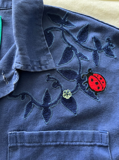 Vintage Chore Coat - Snake Bloom