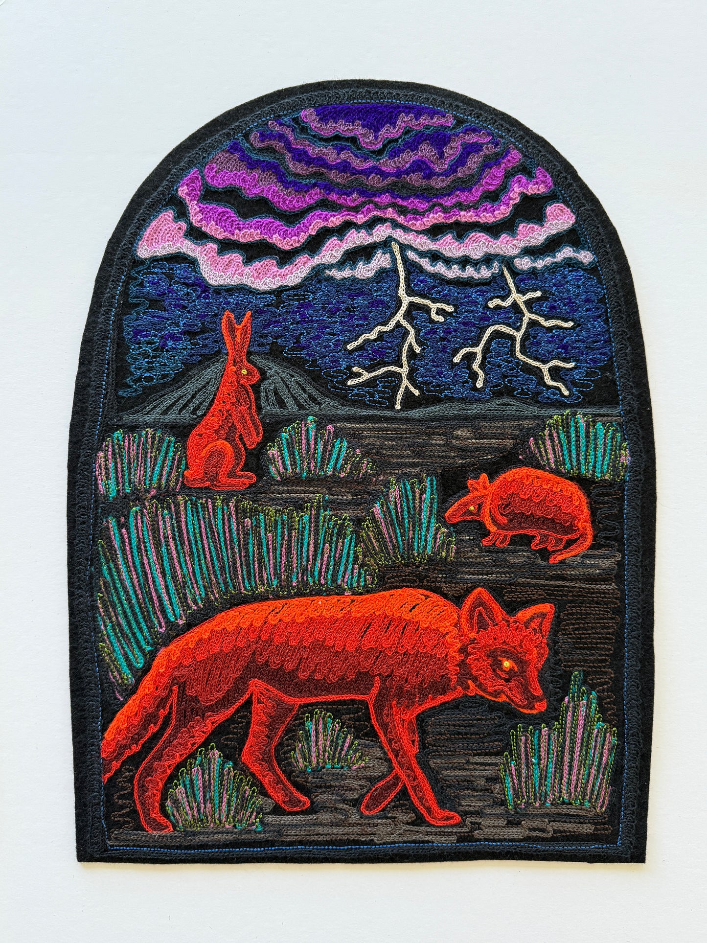 West Texas Storm Backpatch XL