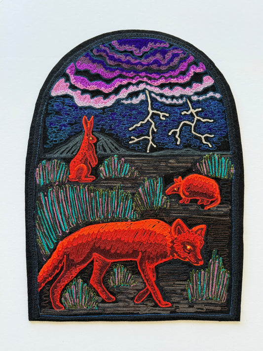 West Texas Storm Backpatch XL