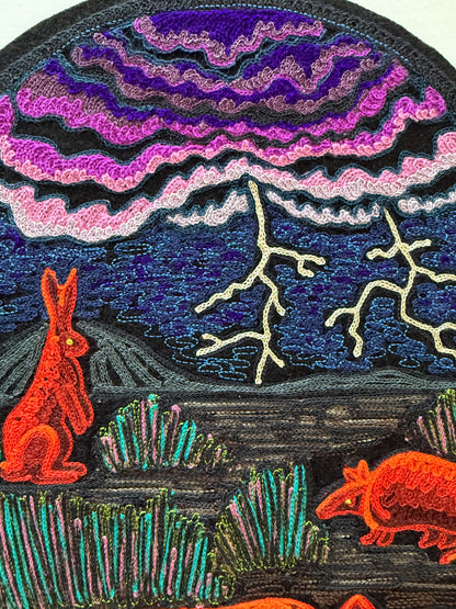 West Texas Storm Backpatch XL