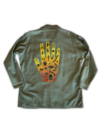 Vintage Military Shirt - Magic Hand Gold