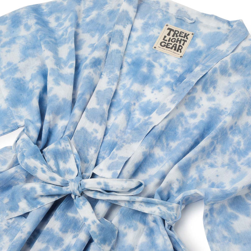 Handwoven Cotton Sky Dye Robe