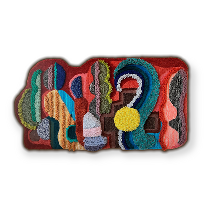 Yarn Garden Tufted Wall Hanging