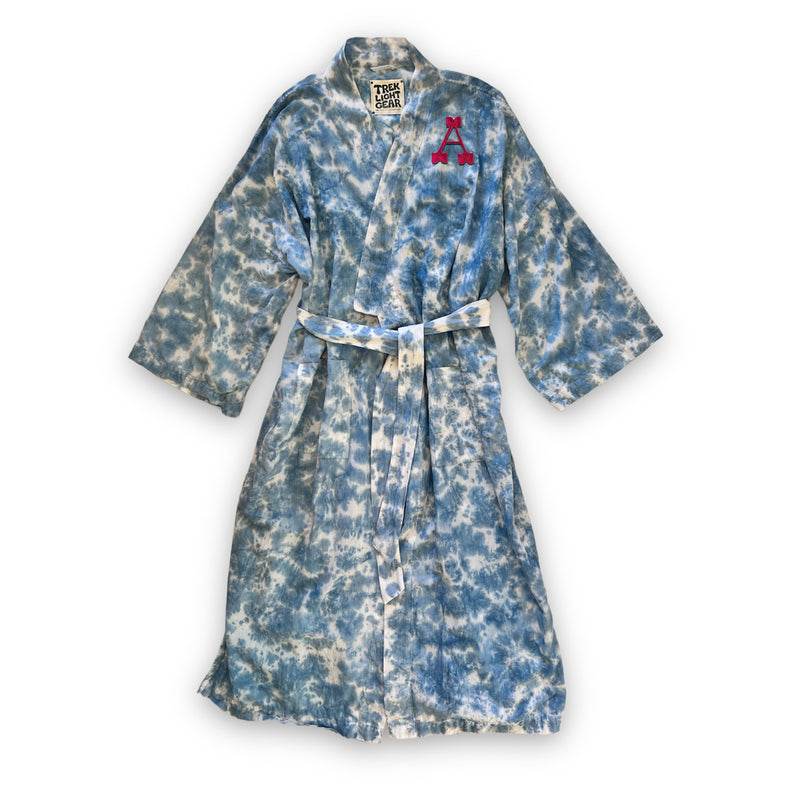 Handwoven Cotton Sky Dye Robe