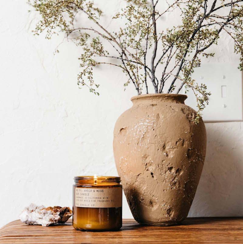 Amber & Moss - 12.5 oz Large Soy Candle