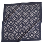 Navy Flowers Bandana