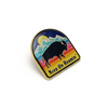 Bison Enamel Pin