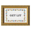 Get Lit Cross Stitch Kit