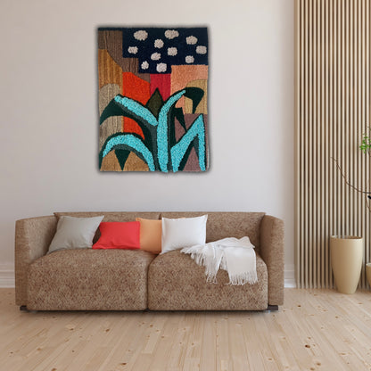 Agave Adobe Wall Hanging