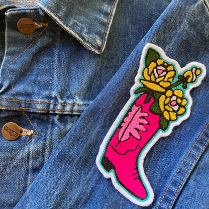 Boot Blooms Patch