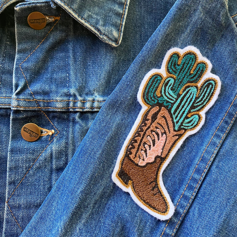 Boot Blooms Patch