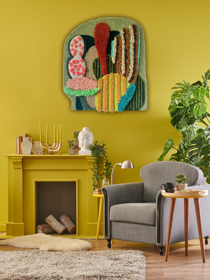 Heatwave Tufted Wall Hanging