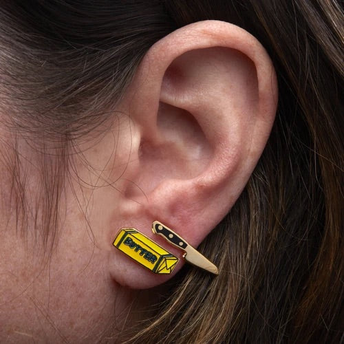 Butter Knife Earrings