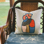 Painted Vessel Pillow
