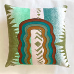 Wave Pillow Green