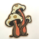 Magic Mushroom Chainstitch Patch