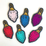 Lucky Rabbit's Foot Chainstitch Patch