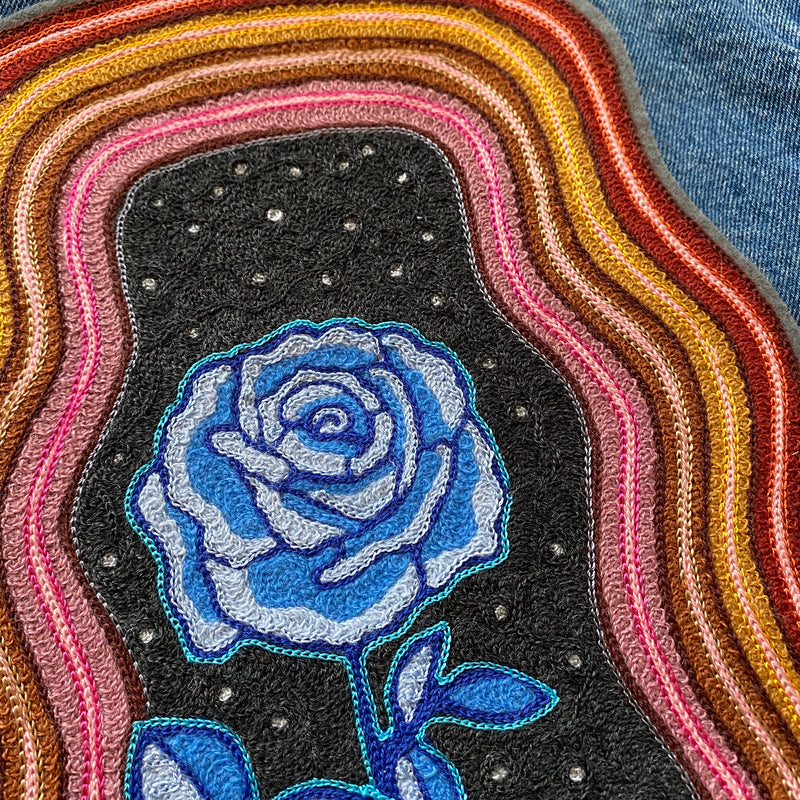 Blue Rose Backpatch-PREORDER