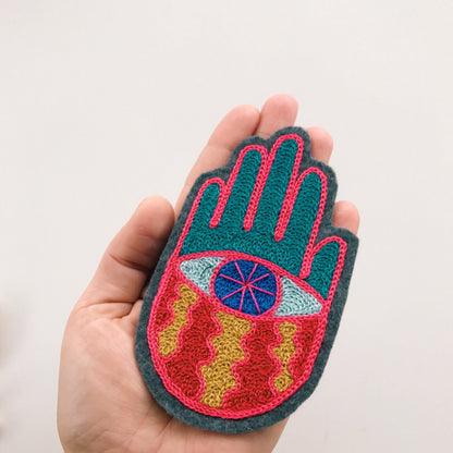 Protective Eye Chainstitch Patch