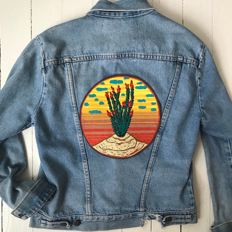 Yellow Hill Chainstitch Backpatch