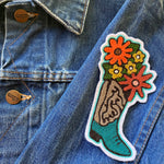 Boot Blooms Patch