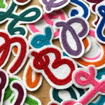 Custom Cursive Initial Patch