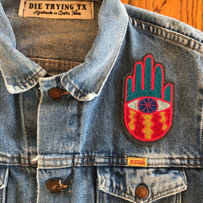 Protective Eye Chainstitch Patch