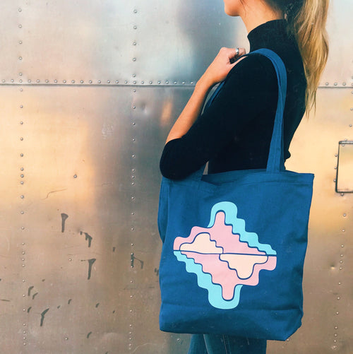 Cloud Mirror Tote Bag