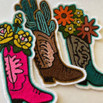 Boot Blooms Patch