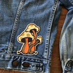 Magic Mushroom Chainstitch Patch