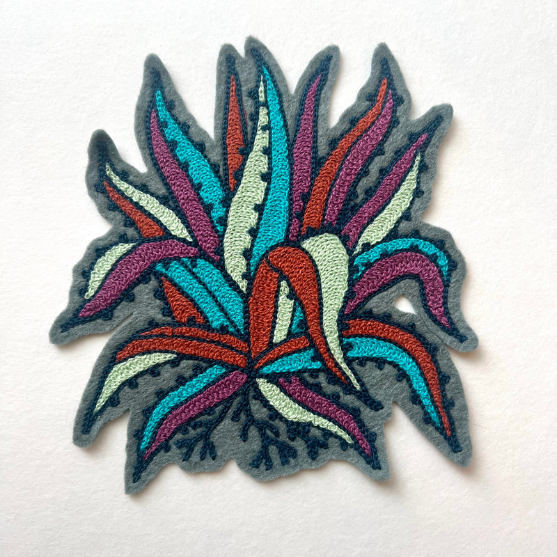 Agave Chainstitch Patch