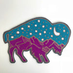 Starry Night Bison Backpatch