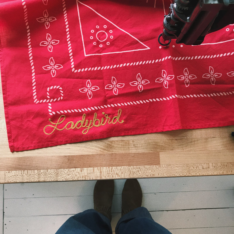 The Solitario Bandana Red